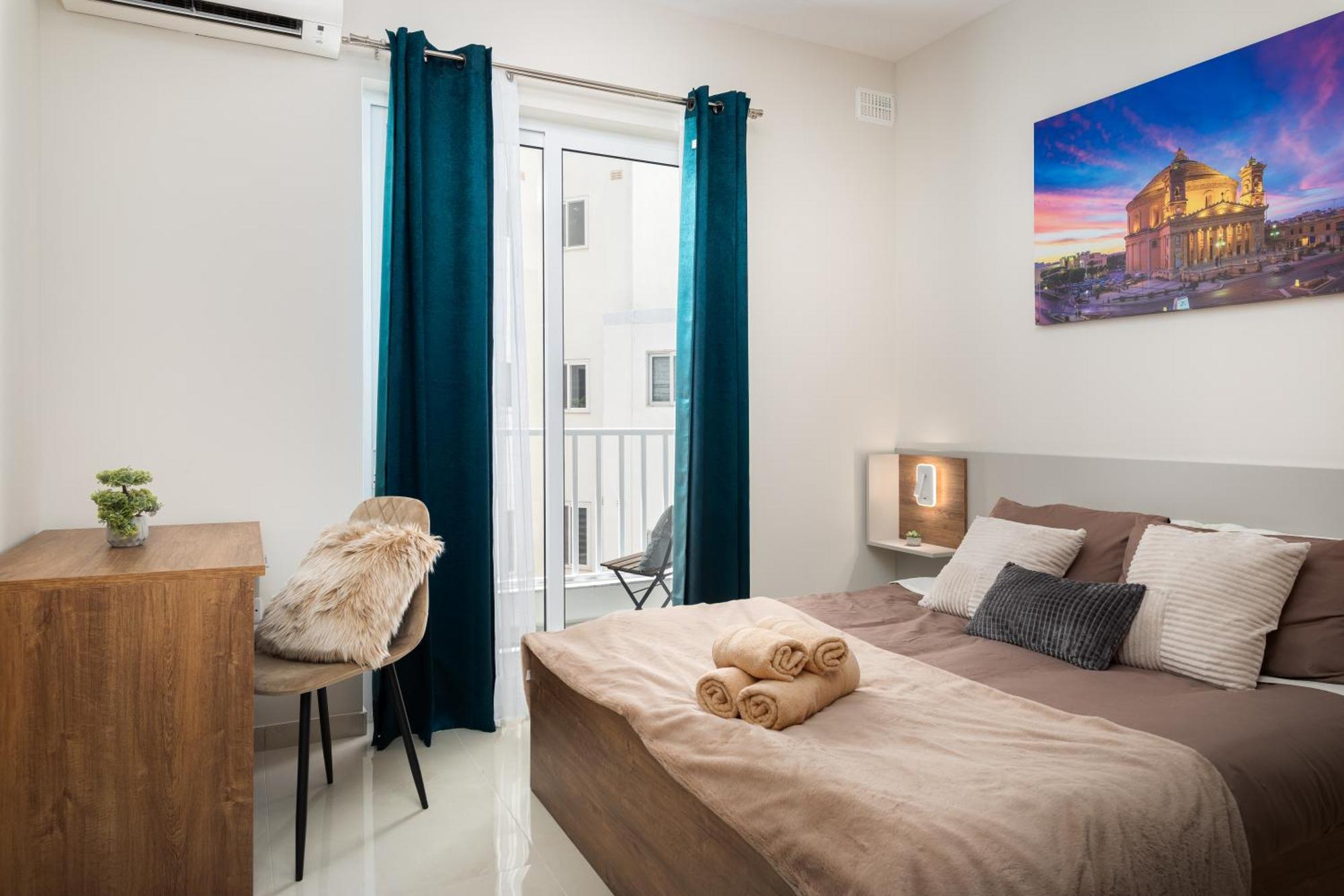 Edka Suites - Modern Sunlit 2Bd Apartments With Balconies - Close To Sliema Promenade, St Julian'S & St Georges Bay Gzira Buitenkant foto