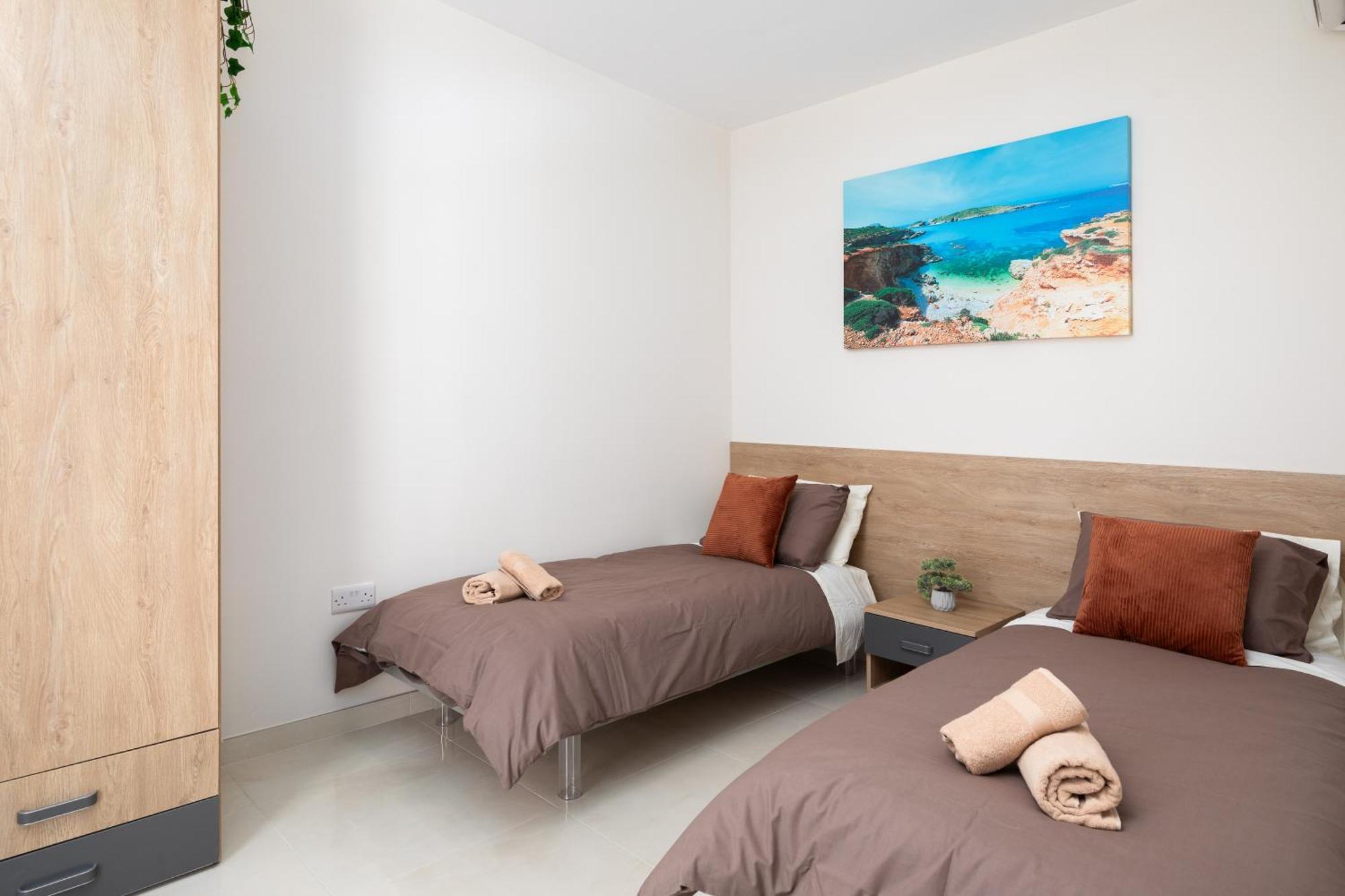 Edka Suites - Modern Sunlit 2Bd Apartments With Balconies - Close To Sliema Promenade, St Julian'S & St Georges Bay Gzira Buitenkant foto